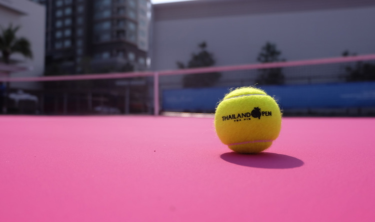 Pink Tennis Court