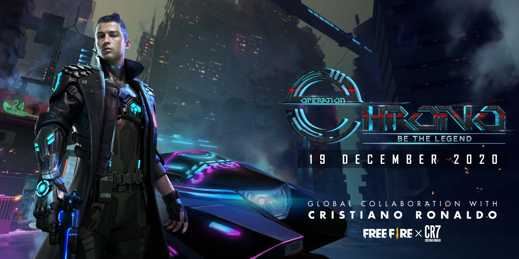 Garena Free Fire Launches CR7 as Their Latest In-Game Character “Chrono”, Update to Hit the Floor on December 19