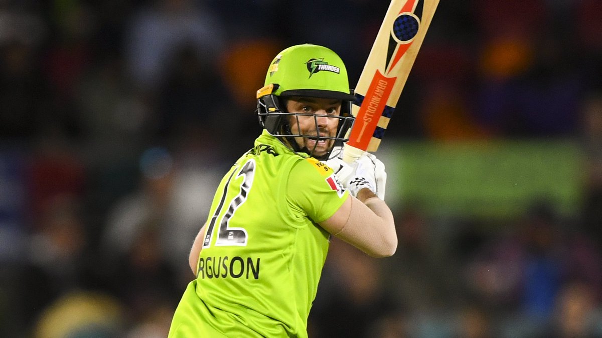 Ferguson and Cutting stars from Sydney Thunder to seal a crucial win over Perth Scorchers