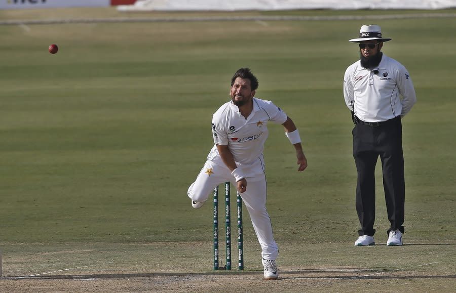 Pakistan leg-spinner Yasir Shah