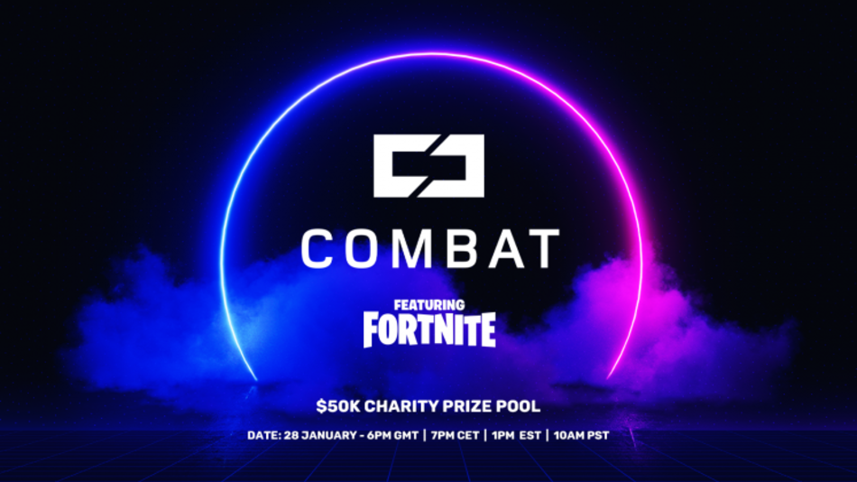 Combat Gaming Announces Fornite Charity Tournament with $50,000 Prize Pool, Set to Start on January 28