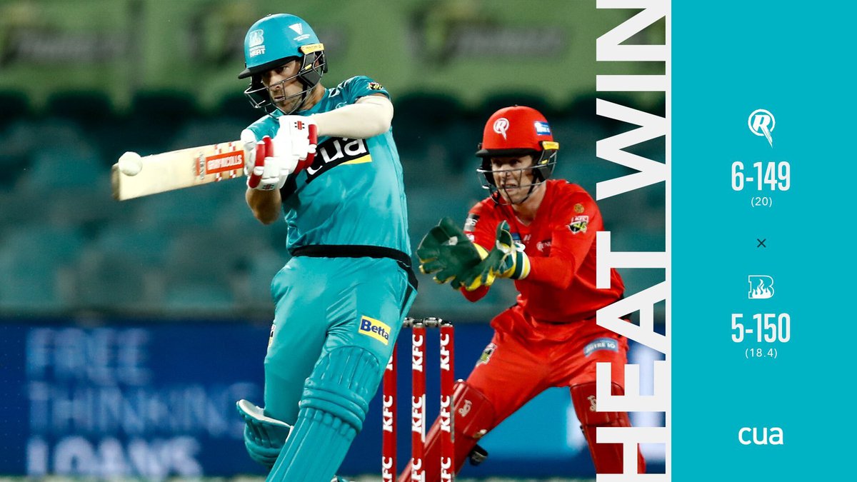 Brisbane Heat had their ‘biggest comeback since Lazarus’ as they beat Renegades by 5 wickets