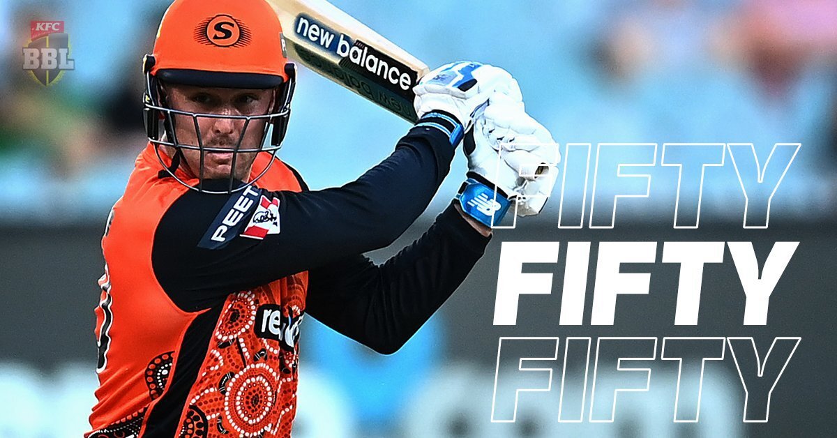 The red-hot Scorchers have topped the points table on the back of Jason Roy’s brilliance, knocked down Stars