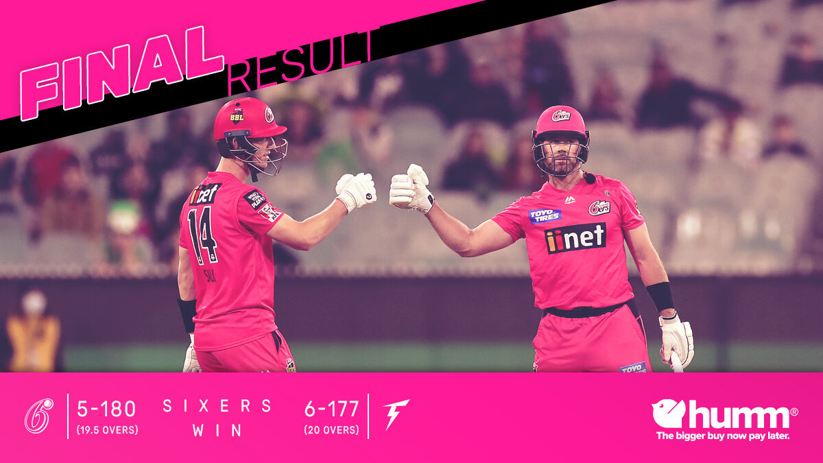 Maxwell’s magical inning fails in front of Sixers to end up Stars campaign in a thrilling end at MCG