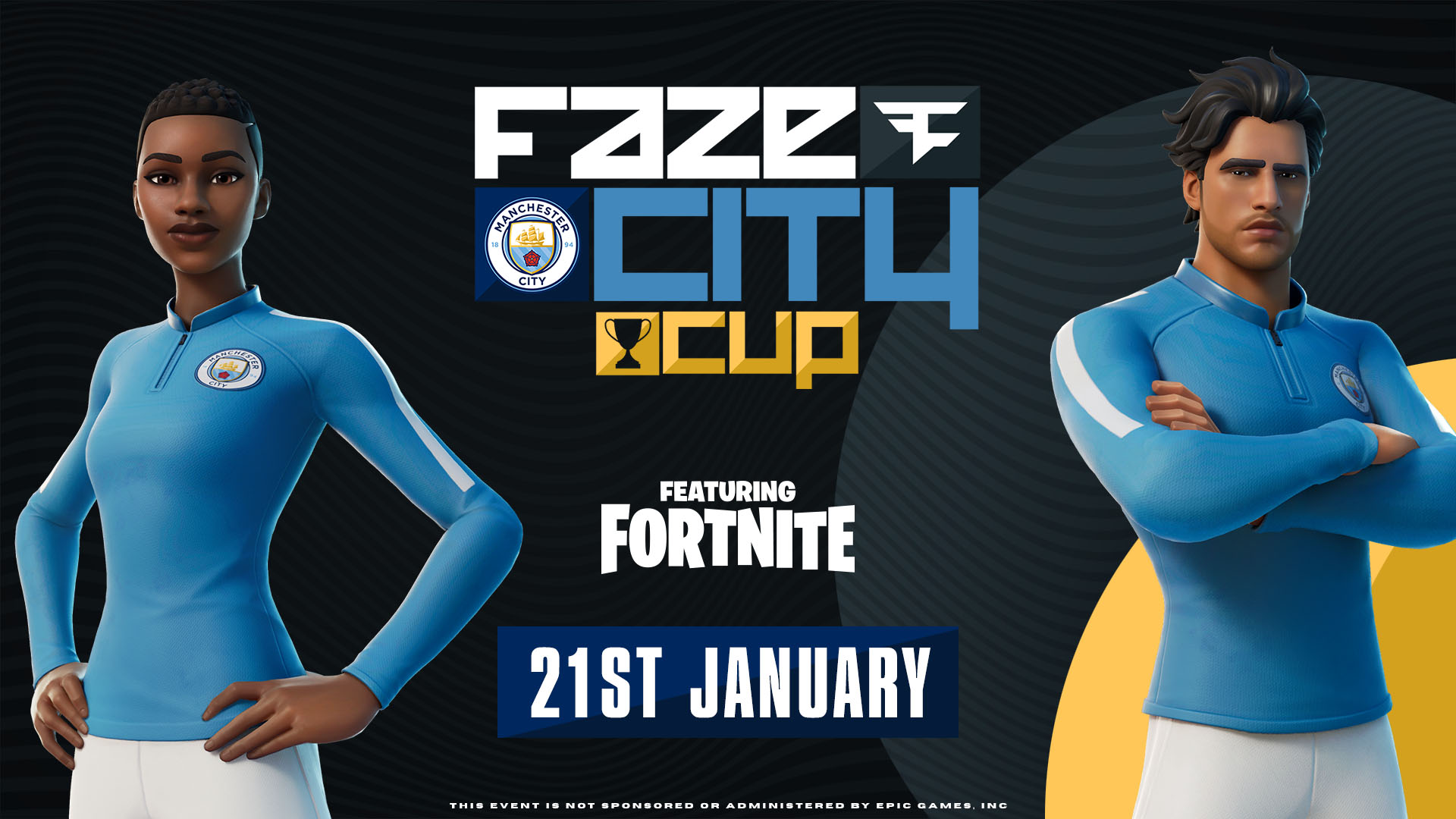 English Football Giants Manchester City Joins Forces with FaZe Clan to Host “FaZe City Cup”, an Exciting New Fortnite Tournament