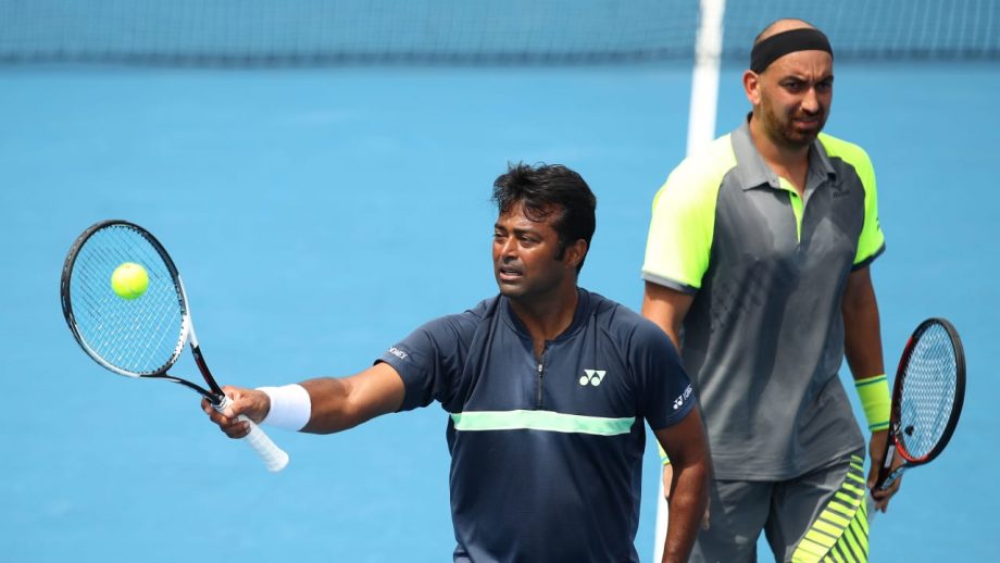 Indian star Leander Paes