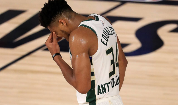 Bucks Player Giannis Antetokounmpo