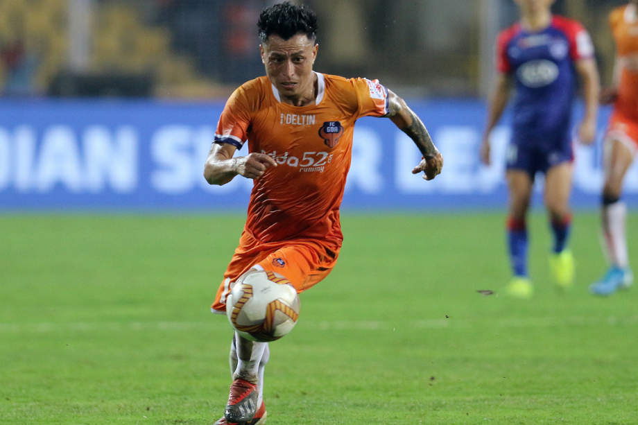 Jackichand Singh in an FC Goa jersey