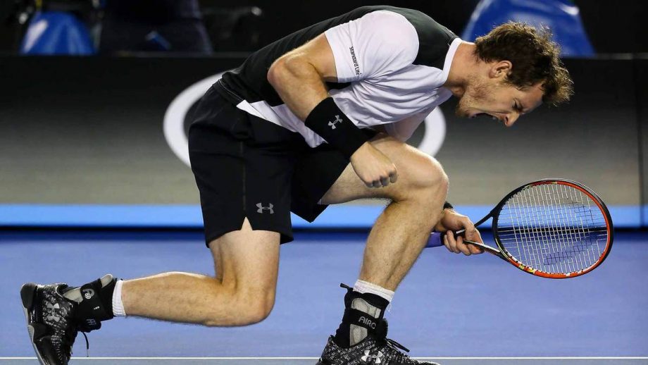 Andy Murray at the Australian Open