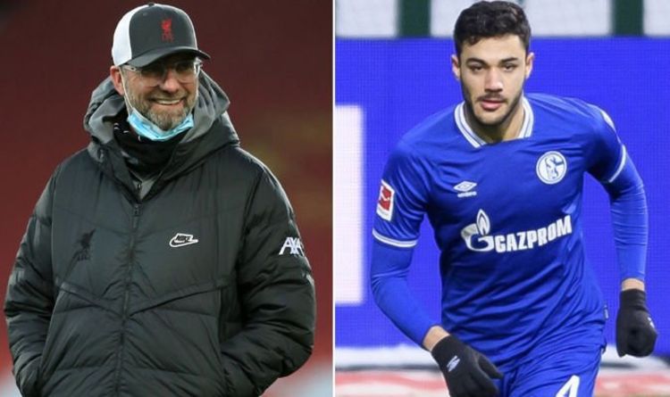 Jurgen Klopp and the newcomer Ozan Kabak