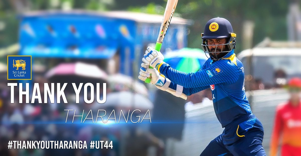 Sri Lankan cricket veteran batsman Upul Tharanga announces international retirement
