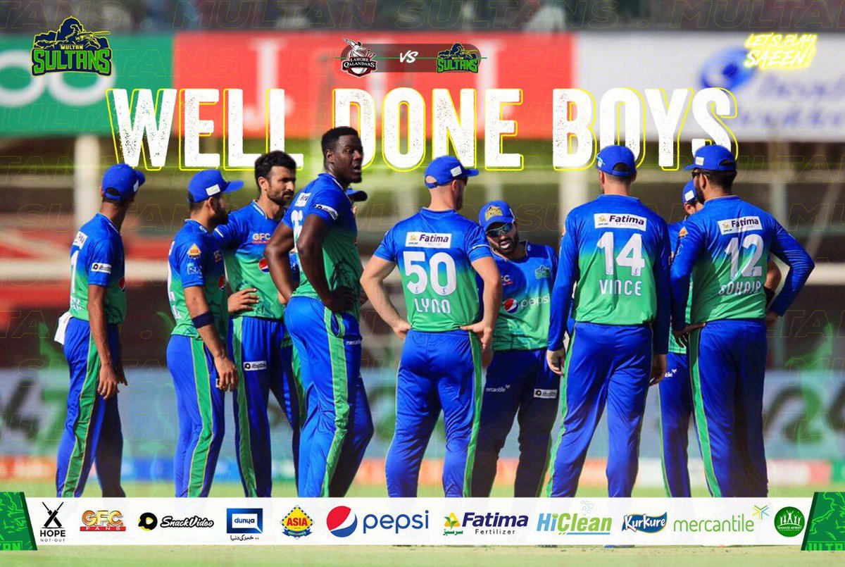 The trend for the chasing side is on as Sultans down Qalandars by 7 wickets in a one-sided game