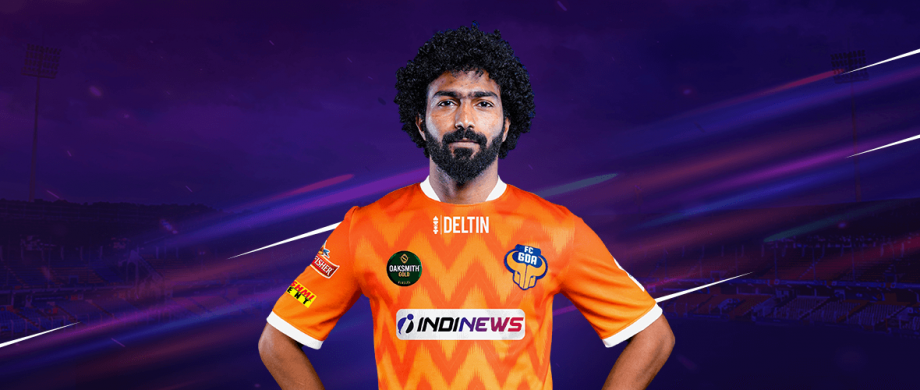 Glan Martins in an FC Goa jersey
