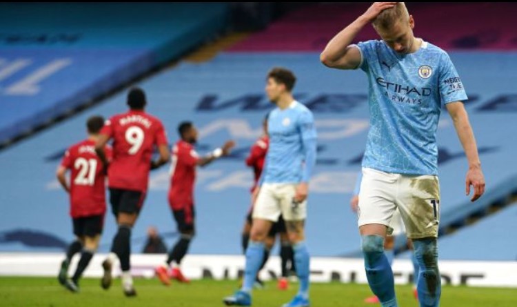 Zinchenko frustrated