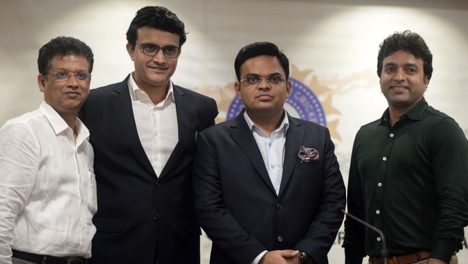 The BCCI president Saurav Ganguly and Secretary, Jay Shah