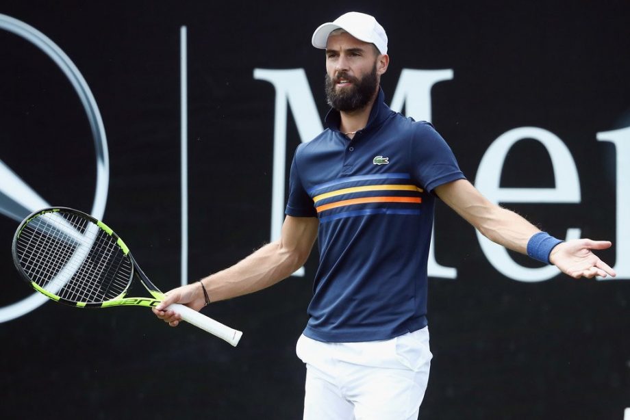 Benoit Paire during one of matches