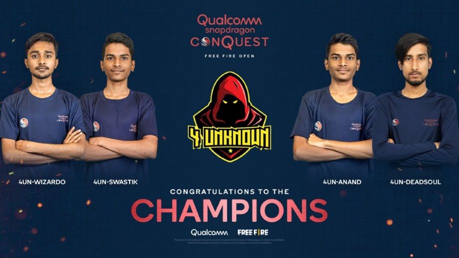 4 Unknown becomes the champions of the Snapdragon Conquest