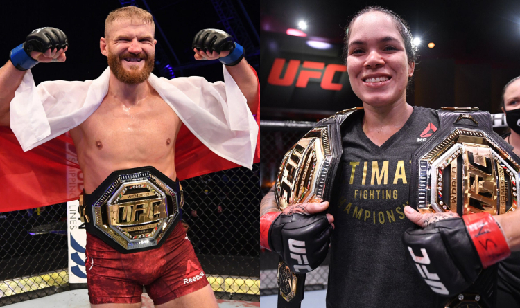 Jan Blachowicz and Amanda Nunes