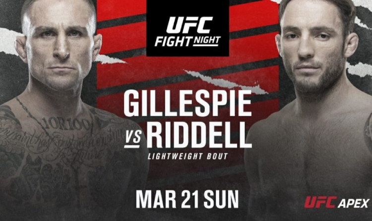 UFC Vegas 22: Gregor Gillespie to do battle with Brad Riddell at UFC Vegas  22