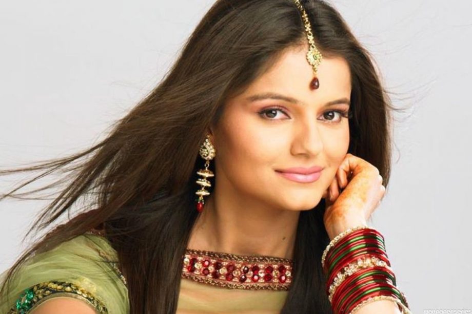 Rubina Dilaik on the sets of “Shakti Astitva ke Ehsaas Ki”