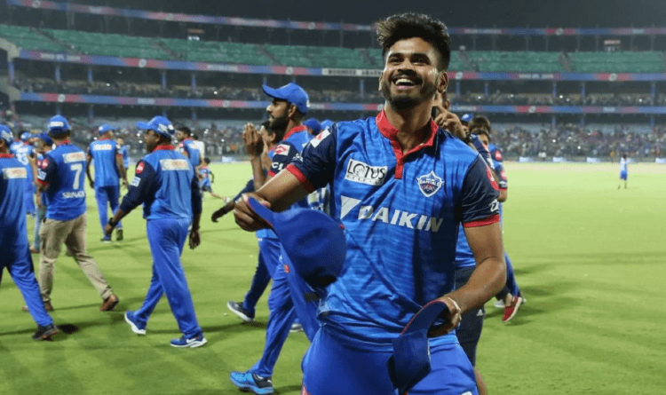 Shreyas Iyer during the Indian Premier League