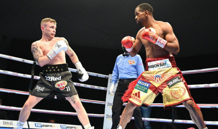 Herring and Frampton fighting