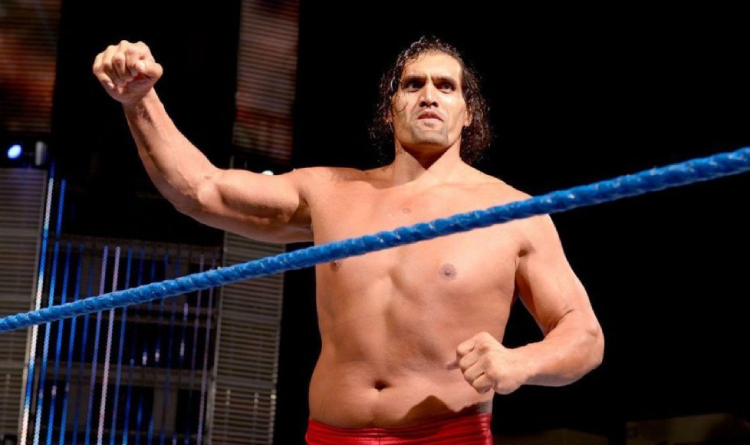 The Great Khali in the ring