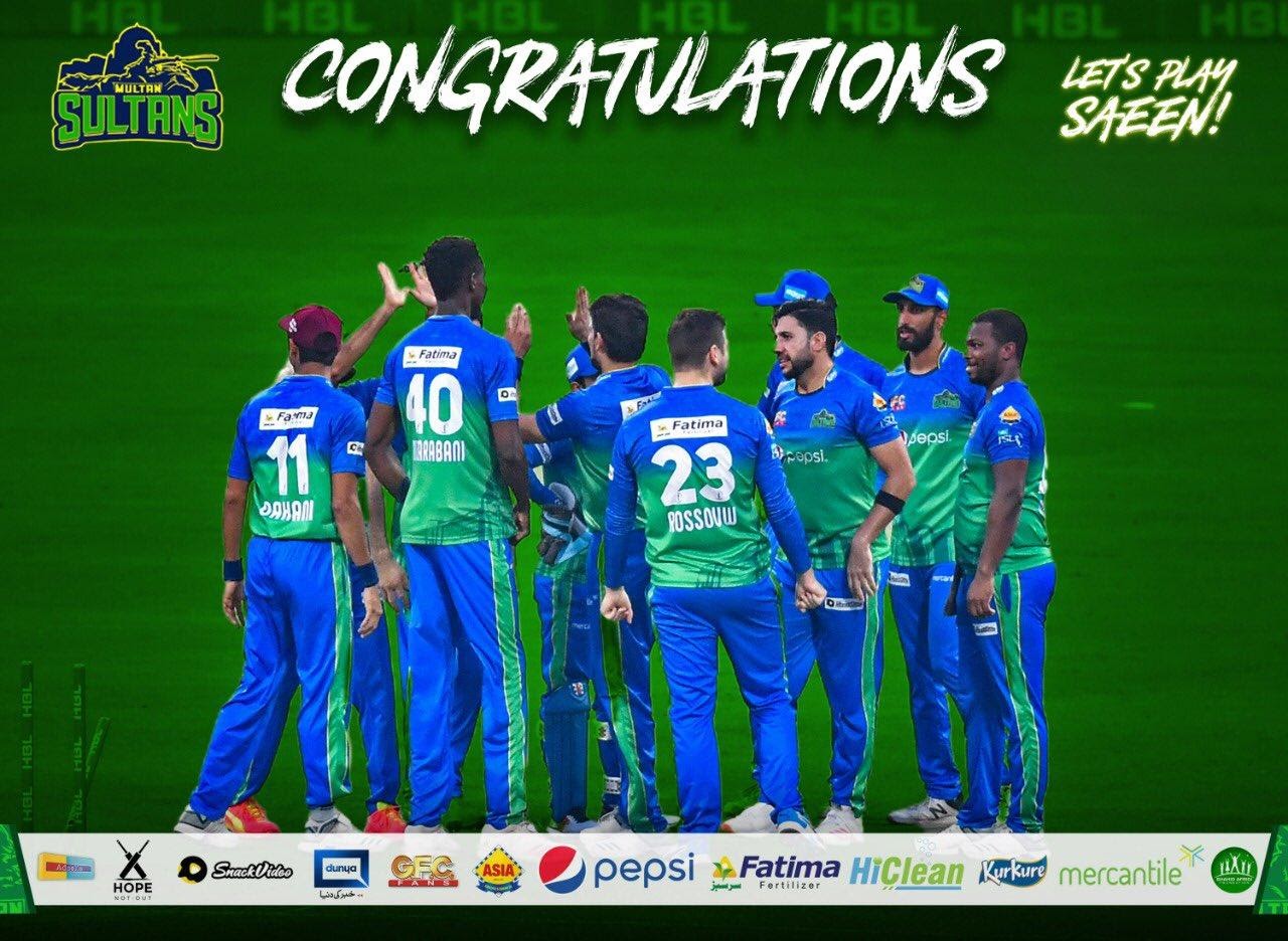 Sultans qualify for PSL Final after 31 runs victory over Islamabad