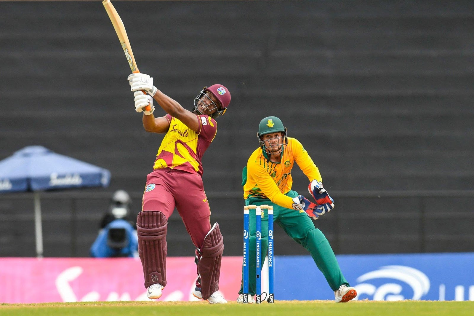 Evin Lewis stars for West Indies to take T20I series lead by 1-0