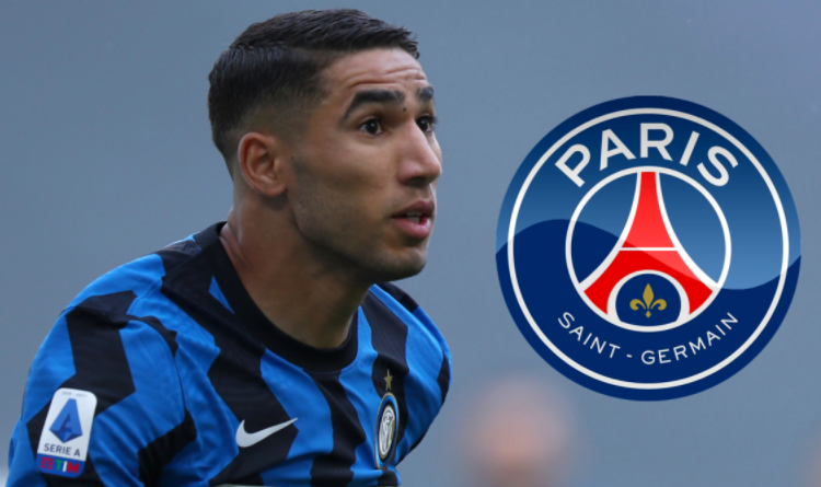 PSG made a €70m bid for Inter`s Hakimi, the player is ...