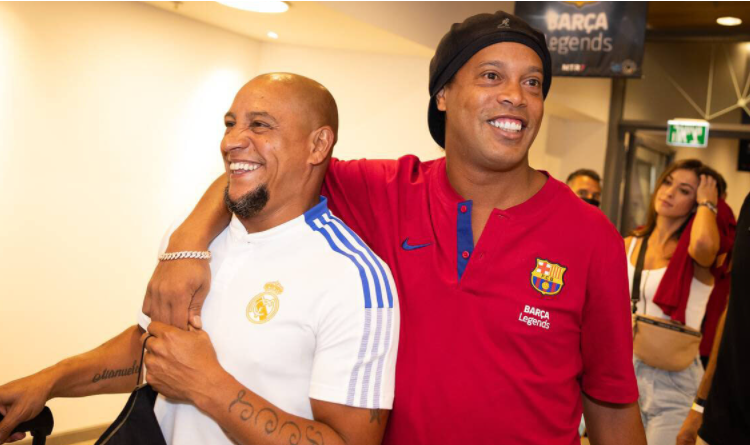 Carlos and Ronaldinho