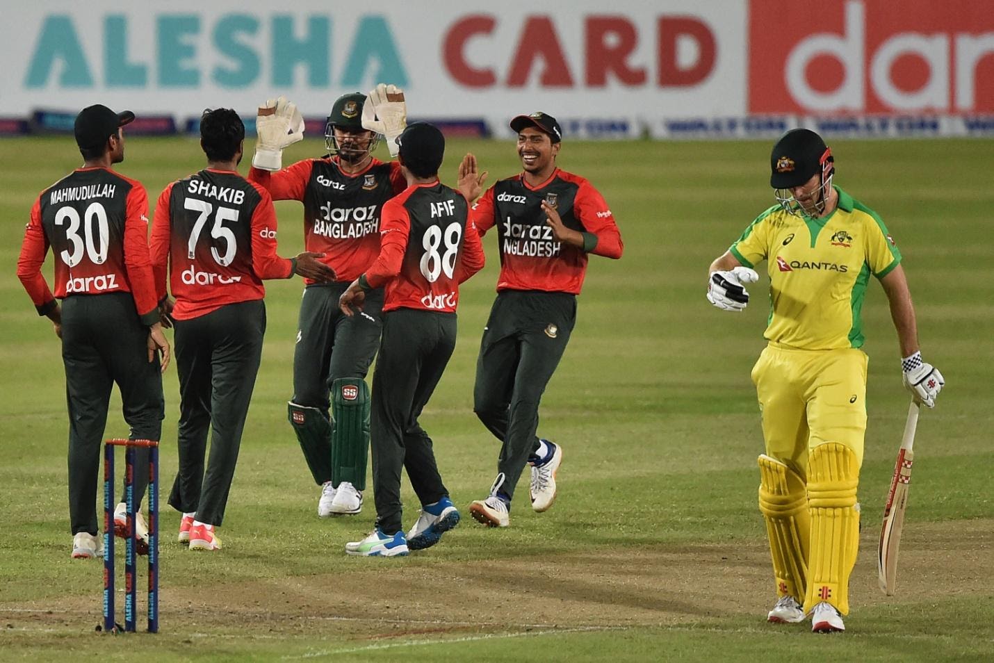 Shakib, Nasum stars as Bangladesh registers their first T20I victory