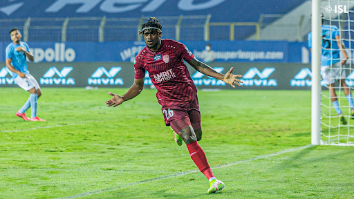 Deshorn Brown hat-trick helps NorthEast United salvage a point against Mumbai City