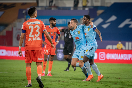 Resolute Goa play out a 1-1 draw against high-flying Hyderabad