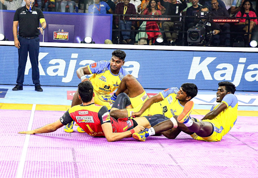 9 Match Day 12 Roundup: Bengaluru Bulls stun Tamil Thalaivas, move to third position￼