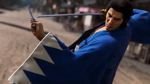 Sakamoto Ryoma, the protagonist of Like a Dragon: Ishin