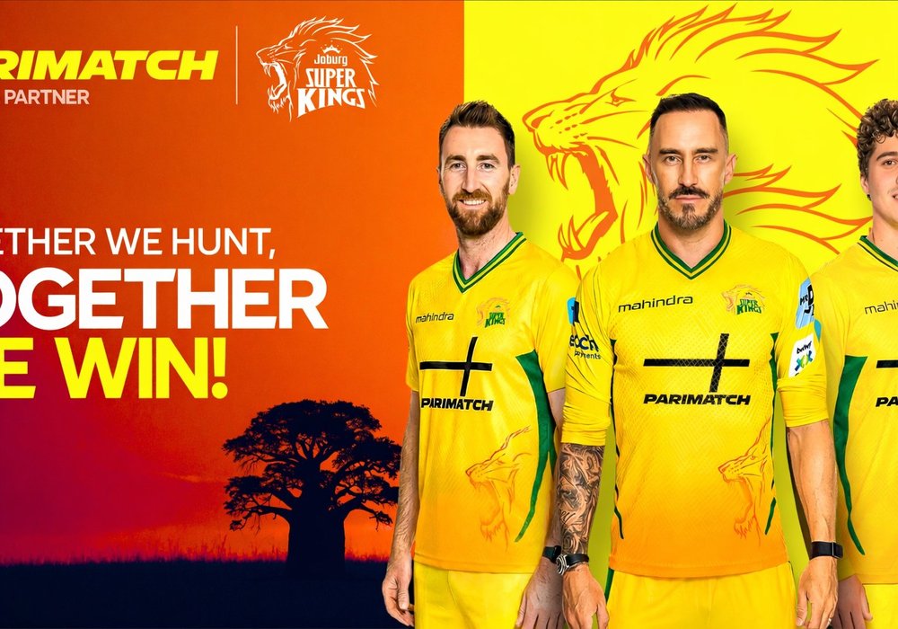Yellow Meets Yellow: Parimatch Joins Forces with Joburg Super Kings as Official Principal Partner