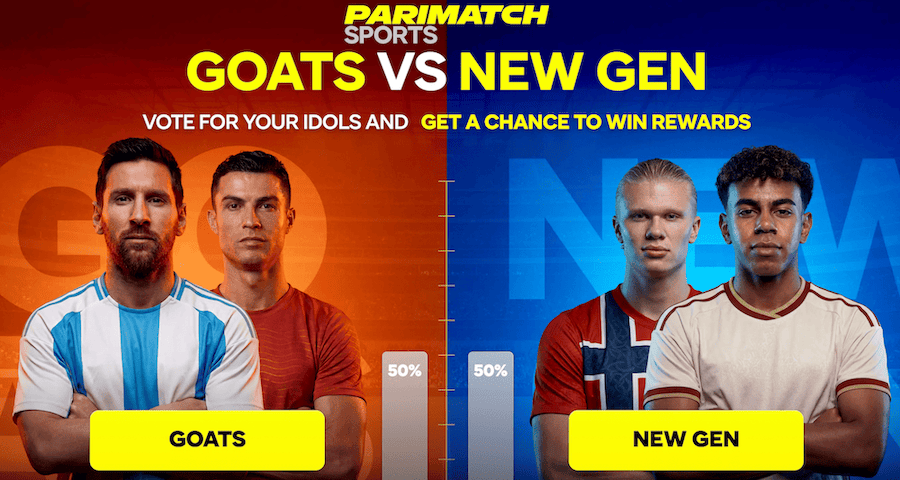 Parimatch Sports Launches “GOATs vs New Gen” World Cup Fan Vote with Rewards