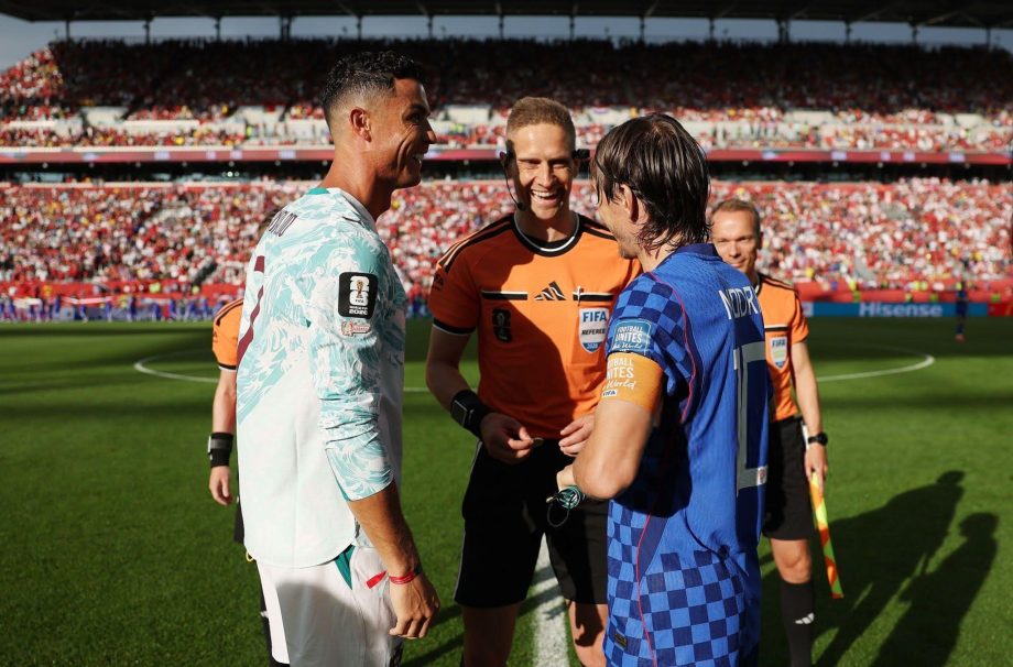 Portugal and Croatia were involved in a tasty encounter