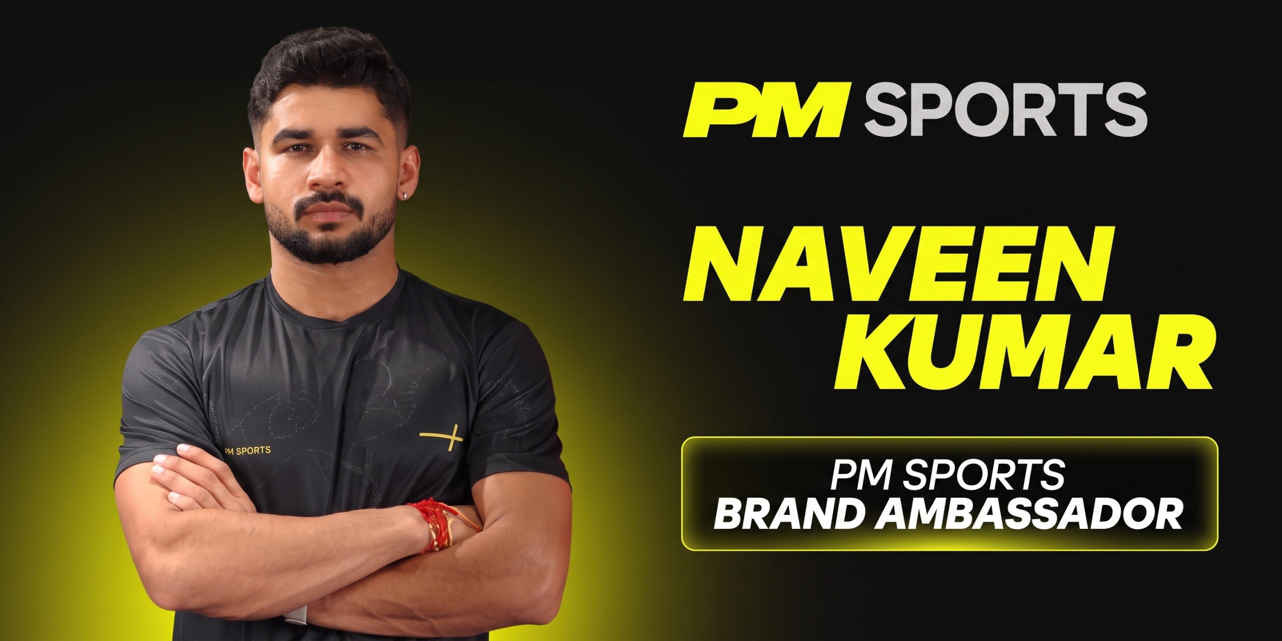 PM Sports Welcomes Kabaddi Star Naveen Kumar as Brand Ambassador